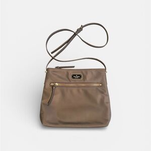 Kate Spade Gray Nylon Crossbody Bag